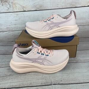 Asics Gel Nimbus 28 Womens Sz 7.5 Running Shoes Pearl Pink Morganite